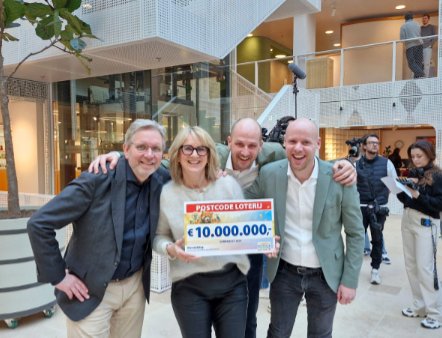 cheque 10 miljoen euro voor kidnie
