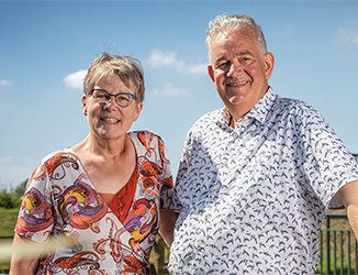 Jan en Ria laten na aan de Nierstichting