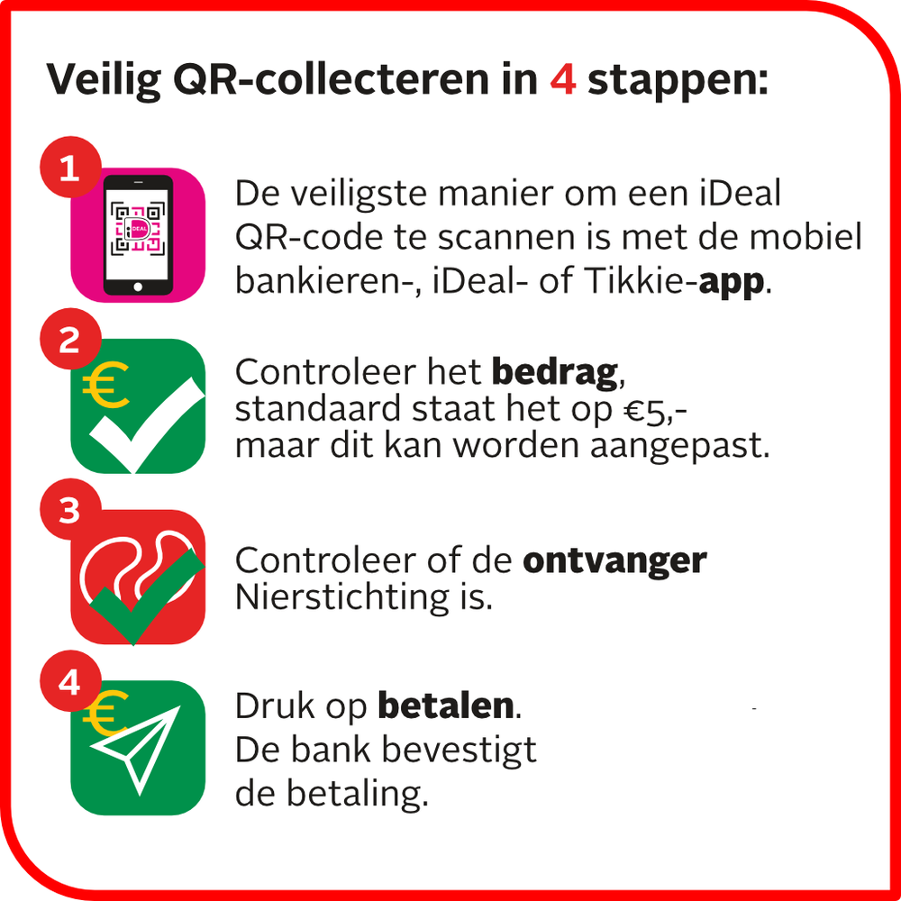 iDeal QR doneren