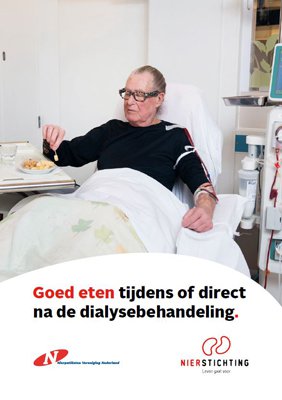 Goed eten tijdens of direct na de dialysebehandeling Goed eten tijdens of direct na de dialysebehandeling