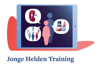 Flyer Jonge Helden training Flyer Jonge Helden training